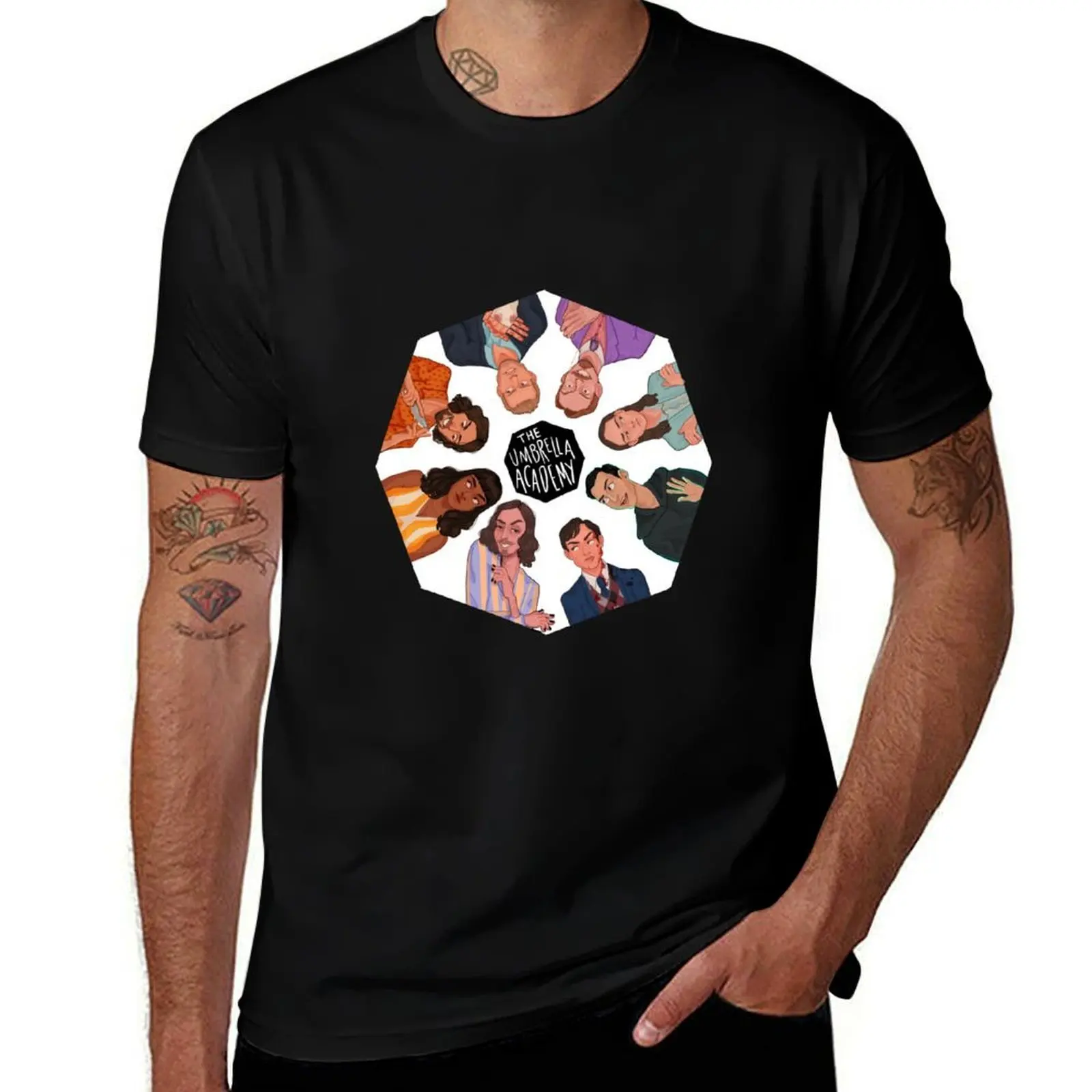 umbrella children but the sixties T-Shirt Soft Casual Short Sleeve Cotton Tee T-Shirt