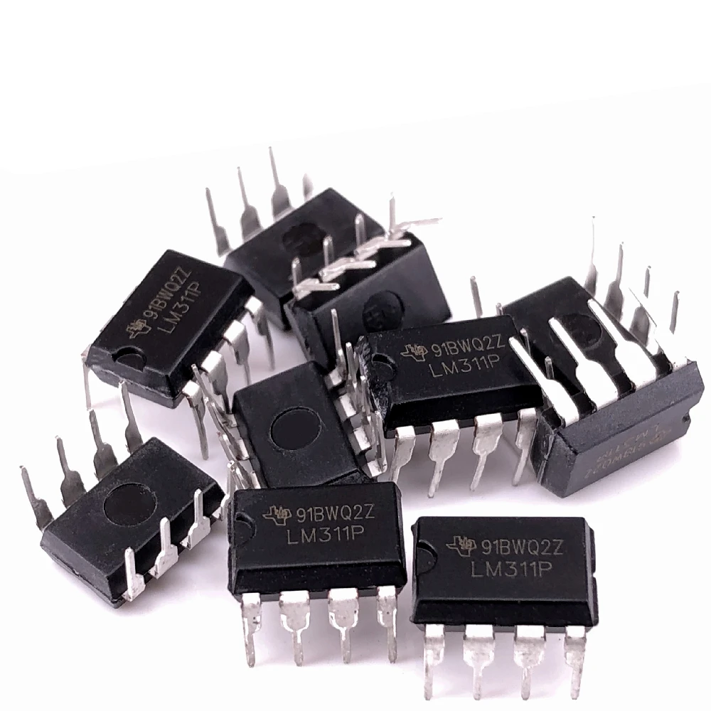 (10pcs) LM311P DIP-8 LM311 DIFFERENTIAL COMPARATORS WITH STROBES