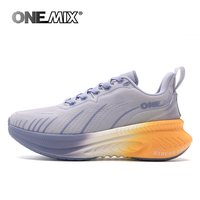 ONEMIX 2025 White Road Running Shoes for Men Air Cushion Outdoor Sport Shoes Male Trainers Summer Jogging Shoes Women Footwear