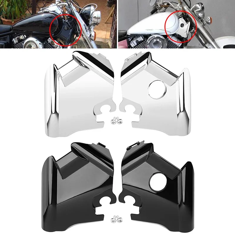 

Motorcycle Neck Trim Covers Metal Accessories For Yamaha XVS400 Drag Star 96-17 XVS650 Drag Star V-Star 650 Custom Classic 97-03