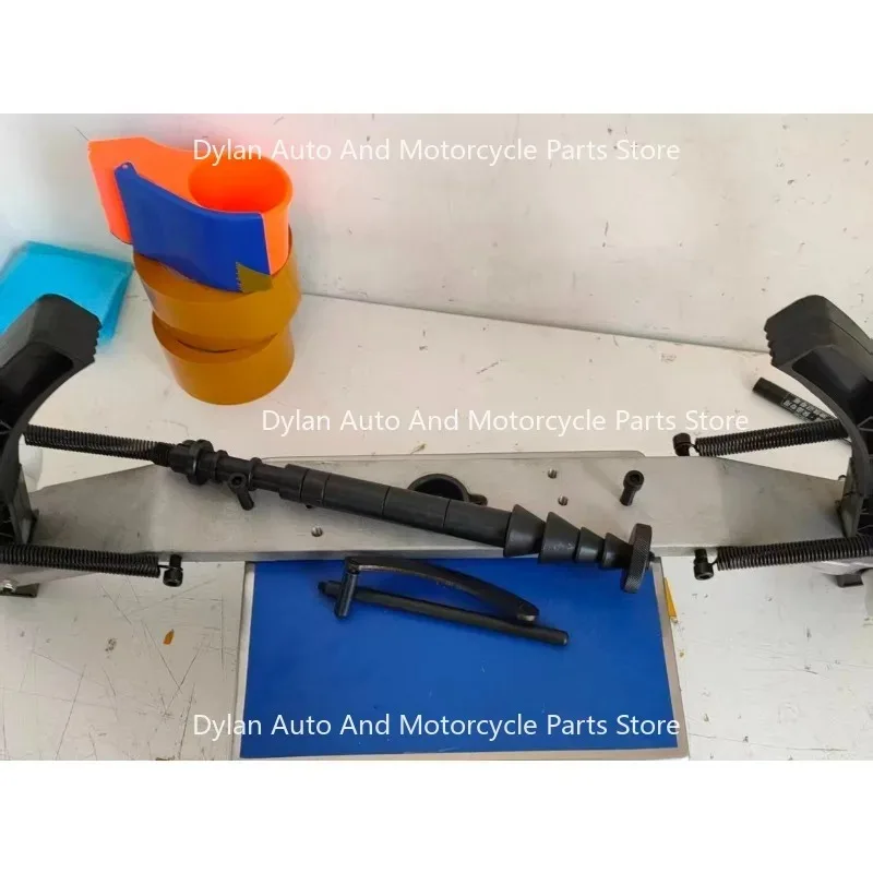 1set Wheel Balancer Motorcycle Adapter Kit with Tire Clamp 36mm 40mm Shaft  Tyre Balancing Tool
