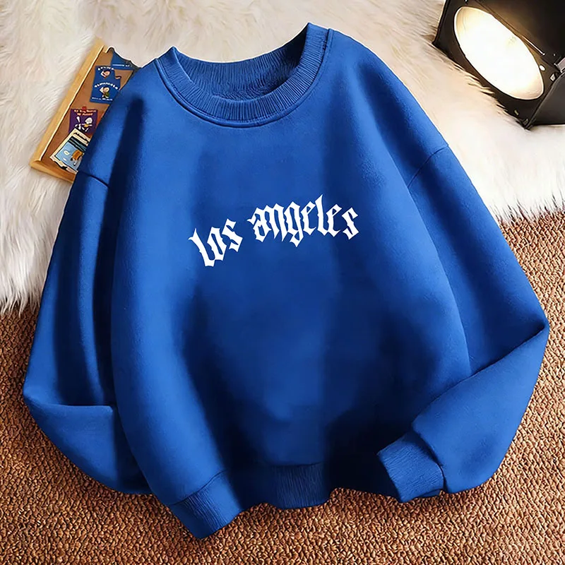 Modischer Kinder-Sweatshirt-Pullover Frühling Tanz Mädchen Rundhals Grafik-Print Hoodie Junge/Mädchen Kinder Kapuzenpullover