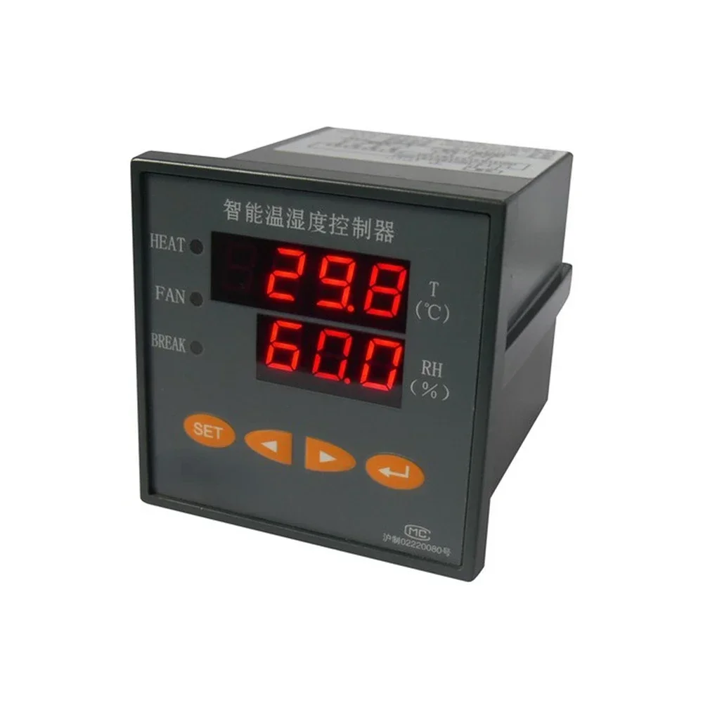 Hot Sales72-22 Digital Temperature Humidity Controller Meter 2 Channel Switchgear Temperature Control Rs485 Modbus-rtu Optional