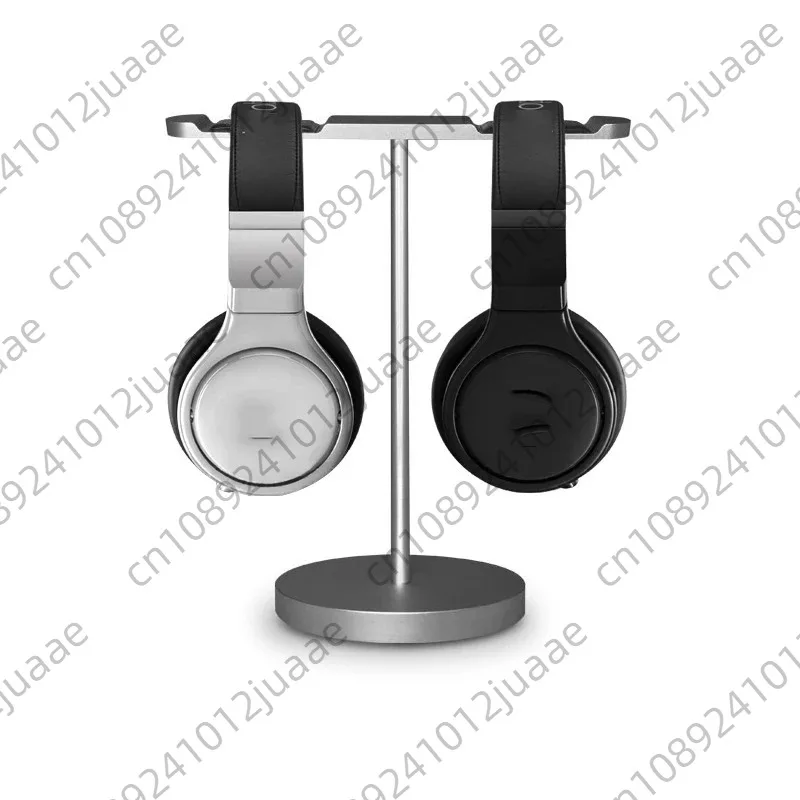 Aluminum Headphone Stand Universal Double Hanger Headphone Stand Desk Display Rack Bracket With Anti-slip Pad For Game Headphone