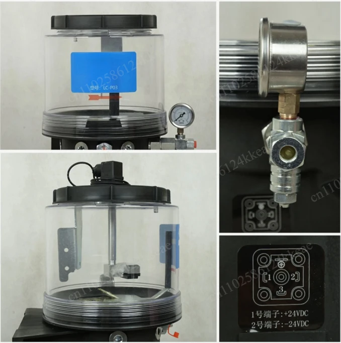 12V Automatic Grease Central Lubrication System 24V Electric Grease Lubrication Pump for Excavator