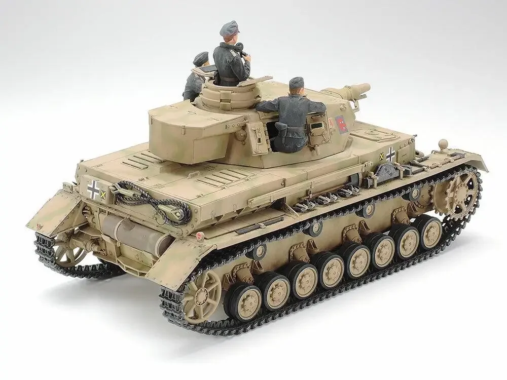 Tamiya 35374 1/35 Scale Model Tank Kit WWII German Panzer IV Ausf.F Sd.Kfz.161 Model Building