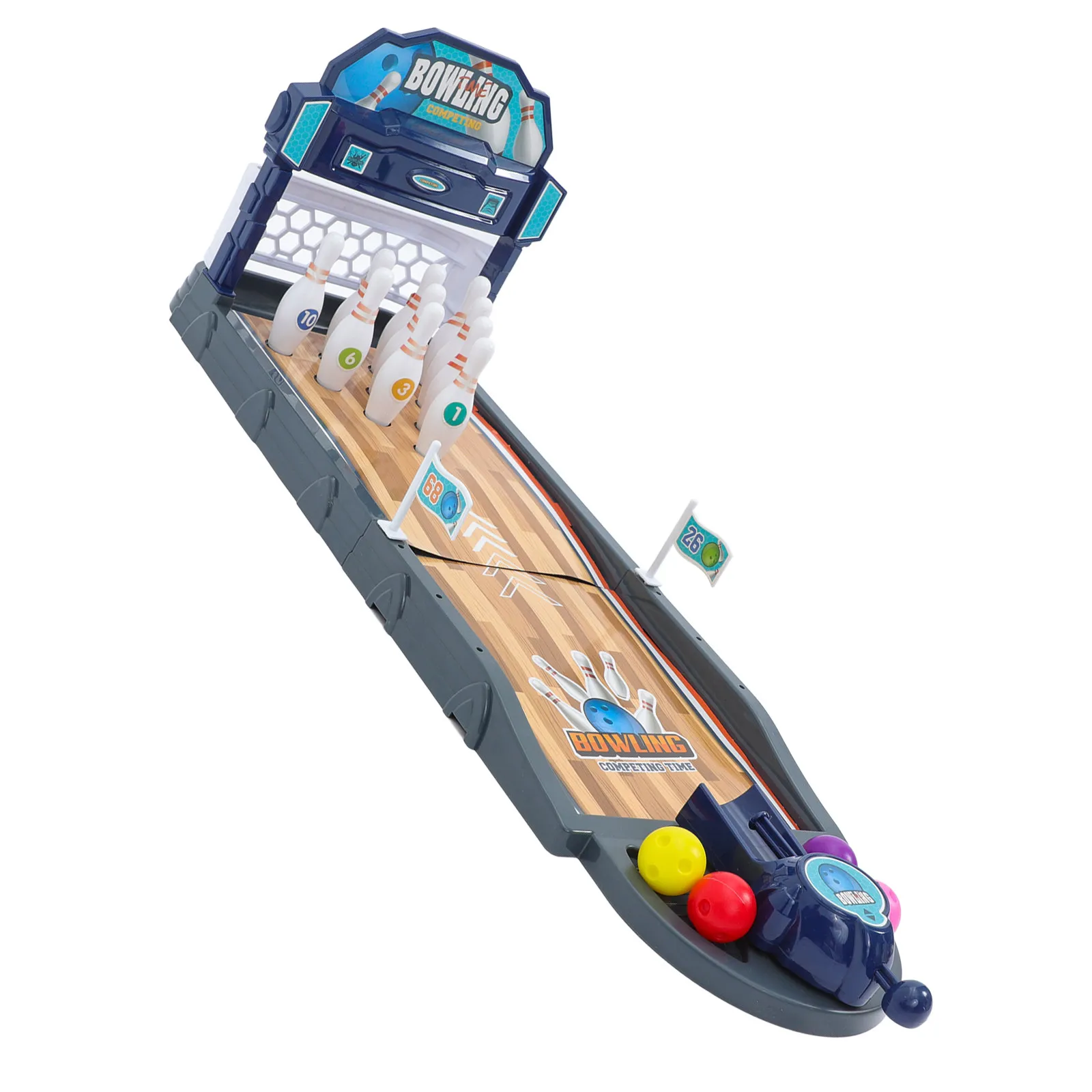 Bowling Game Set for Kids & Adults – Tabletop Indoor/Outdoor Fun, ABS Material, Safe, Easy Setup, Family Interaction Gift