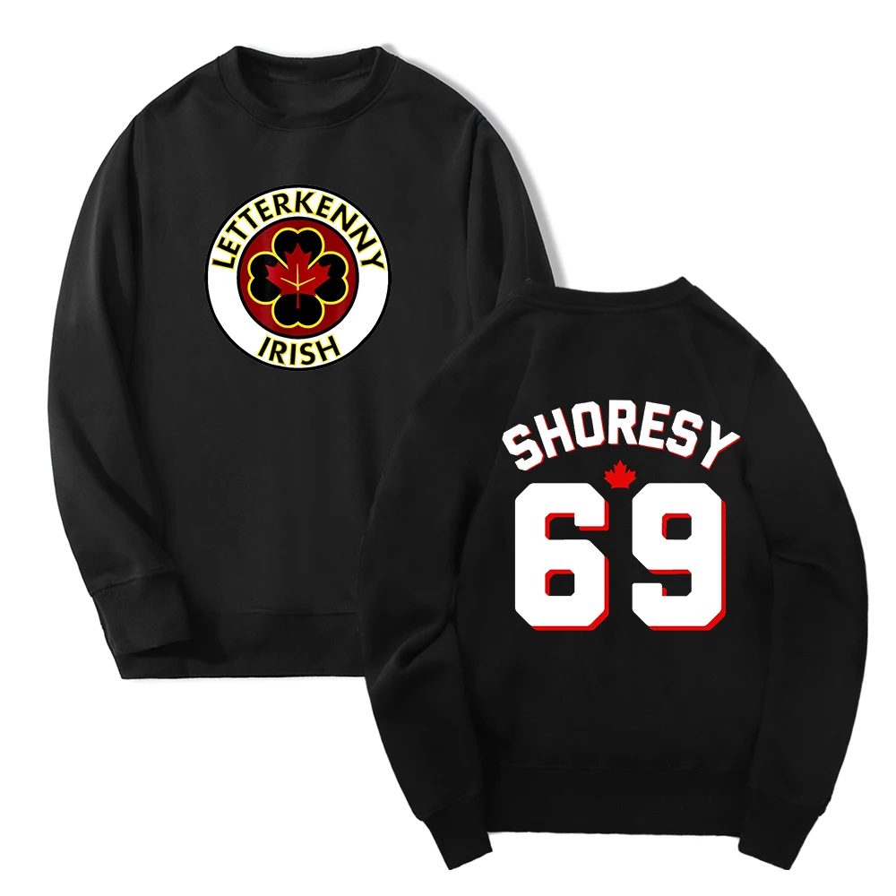 Shoresy Letterkenny Irish Shoresy 69 Graphic Long Sleeve Streetwear Men Women Sweatshirt Funny Clothes