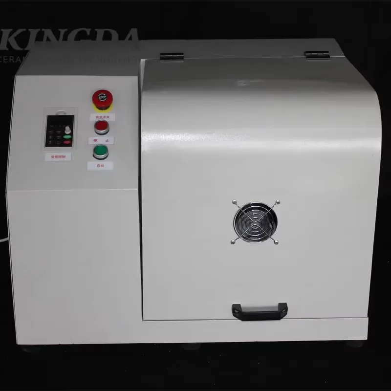 i Stable Running Lab Ball Mill Horizontal Planetary Grinding Machine Low Contamination Design for Mineral Powder