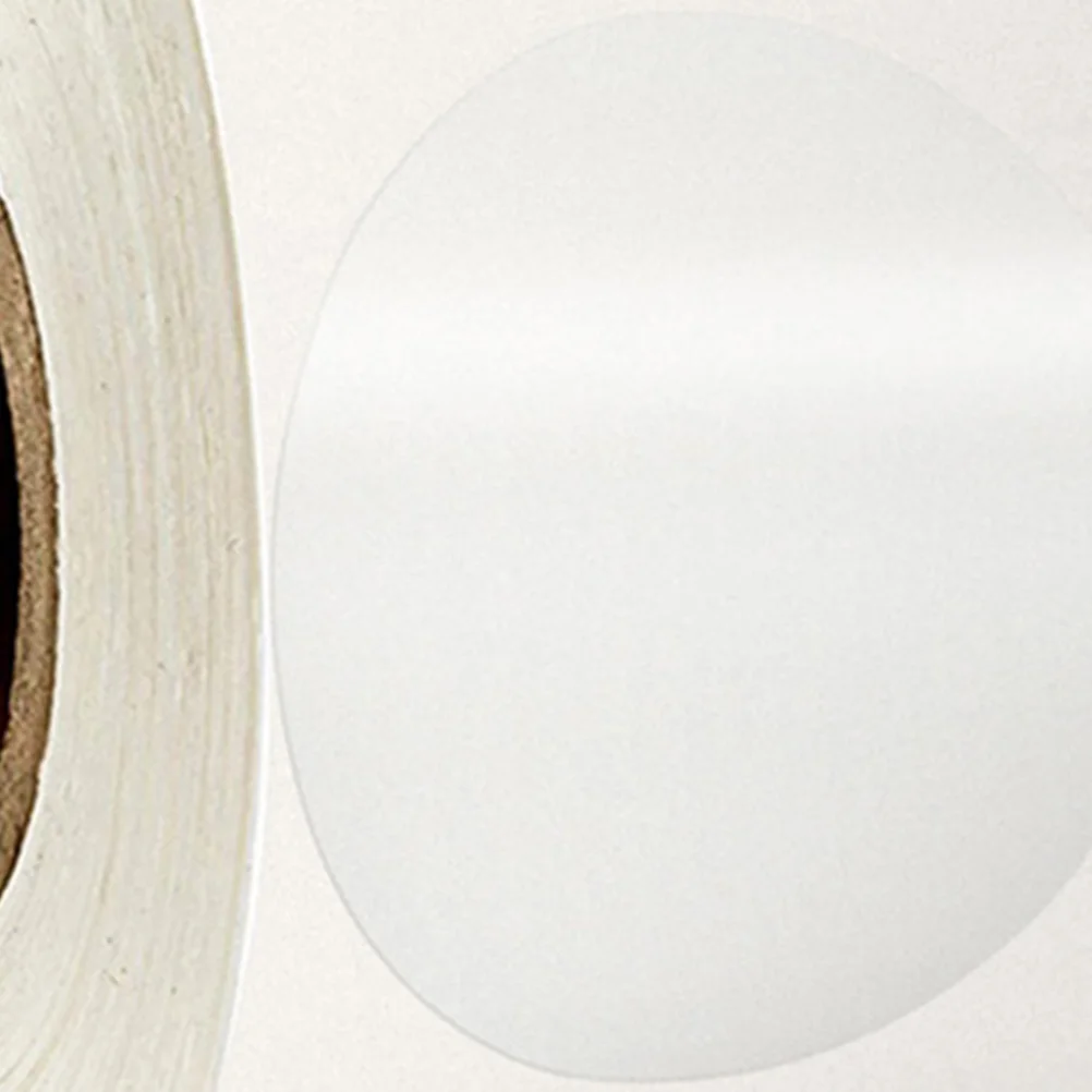 500 adesivi sigillanti rotondi etichette autoadesive trasparenti per confezioni regalo forniture arredamento design creativo