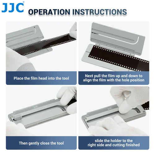 Imagen 2 del producto JJC-cortador líder de película de 10cm y 4cm, herramienta de recorte, herramienta de carga de película para Leica IIIA IIIC IIIF IIIG 3A 3C 3F 3G, película embellecedora de 10cm y 4cm