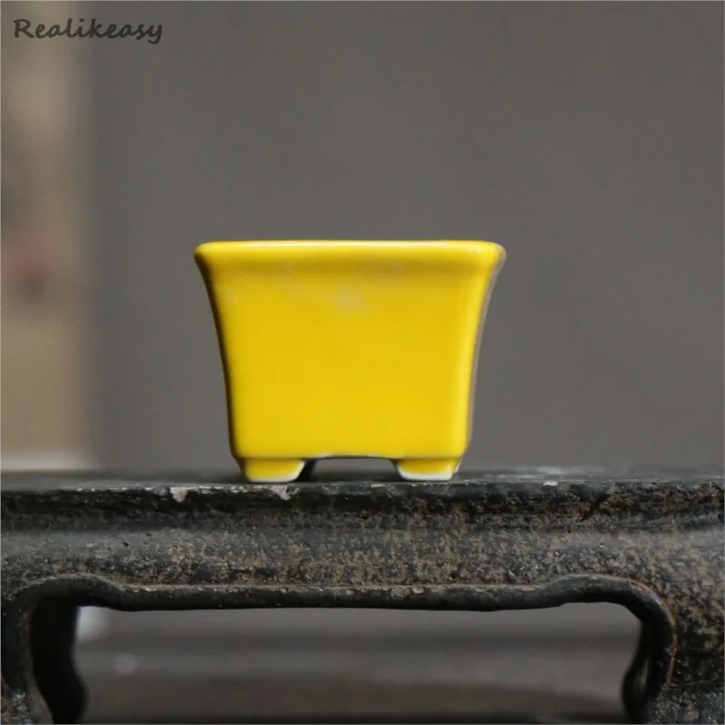 Chinese Yixing Purple Clay Flower Pot Ceramic Bonsai Pot Multifunctional Succulent Flower Pot Antique Handmade  Flower Pot LC292