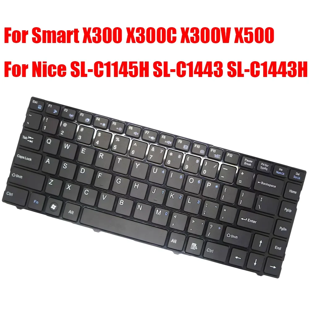 الإنجليزية الولايات المتحدة ل EXO ل الذكية X300 X300C X300V X500 ل لطيفة SL-C1145H SL-C1443 SL-C1443H استبدال لوحة مفاتيح الكمبيوتر المحمول الأسود