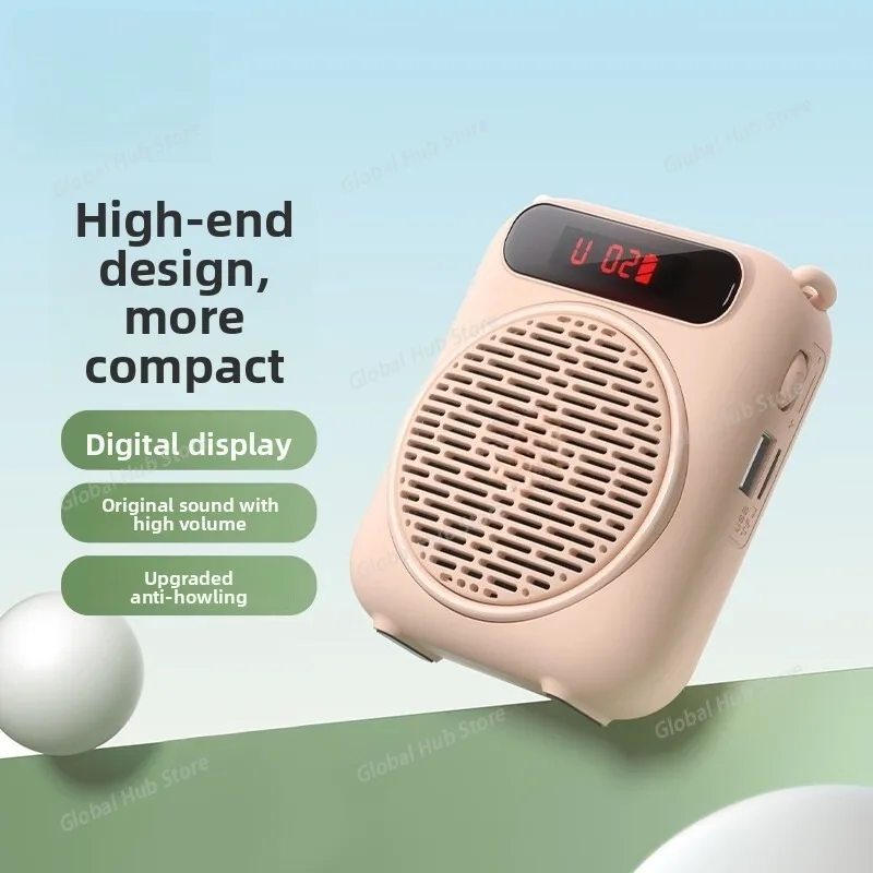 

LS251 Little Bee Amplifier Teacher with Speaker Guide Waist Hanging Microphone Bluetooth Speaker Audio