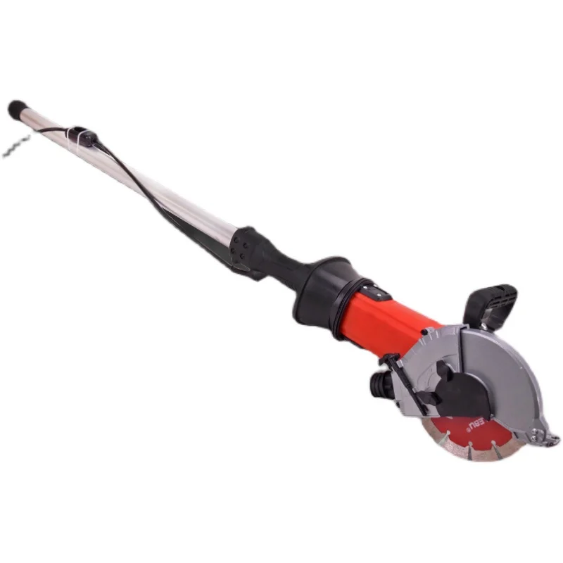 

Мощная легкая регулируемая угловая шлифовальная машина с одним диском для нарезки пазов, удлинительная штанга с длинным рычагом, для высотных работ без пыли