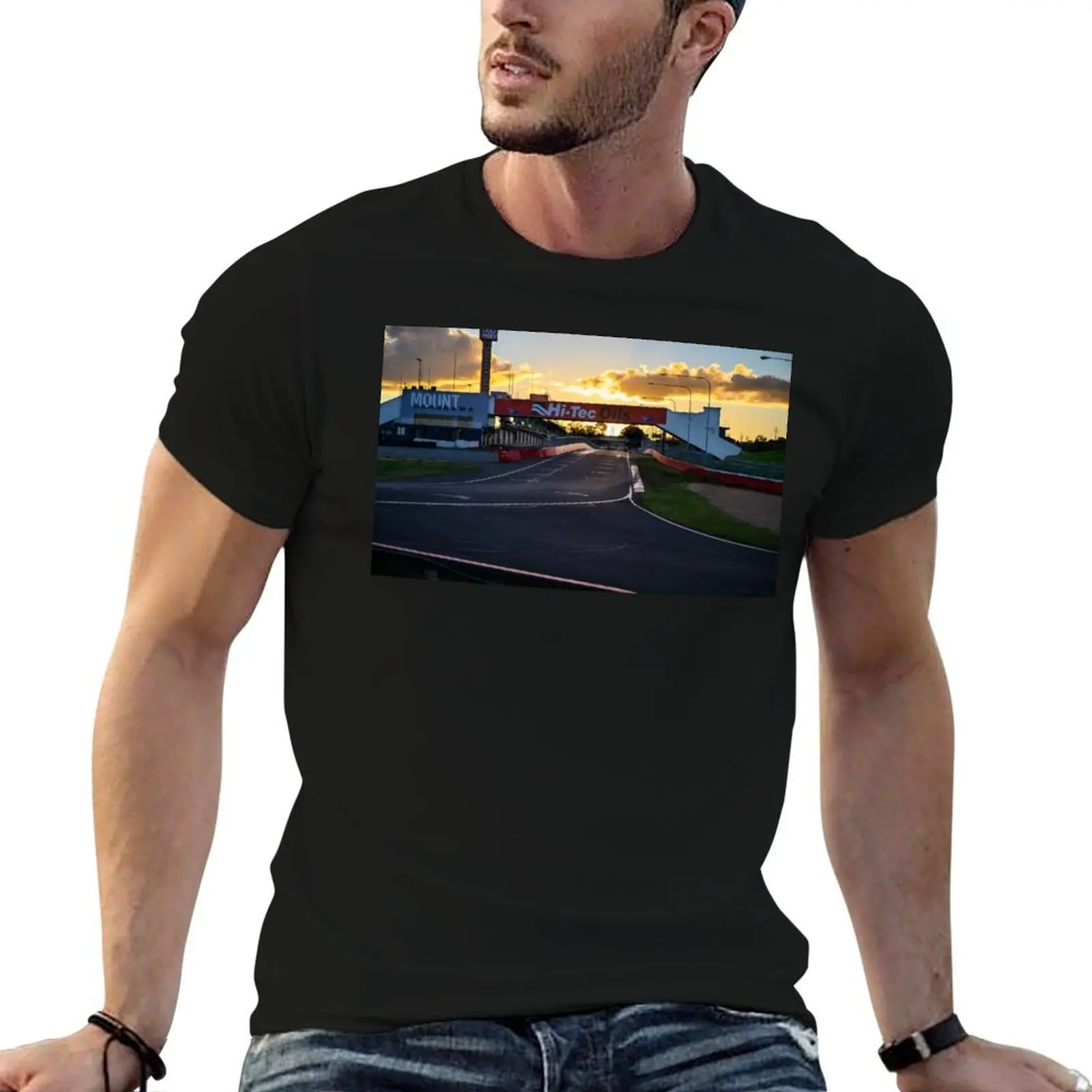 

Pit Straight at Mount Panorama T-Shirt printed t shirts for man man t shirt cotton men t shirt cotton 100% T-shirt