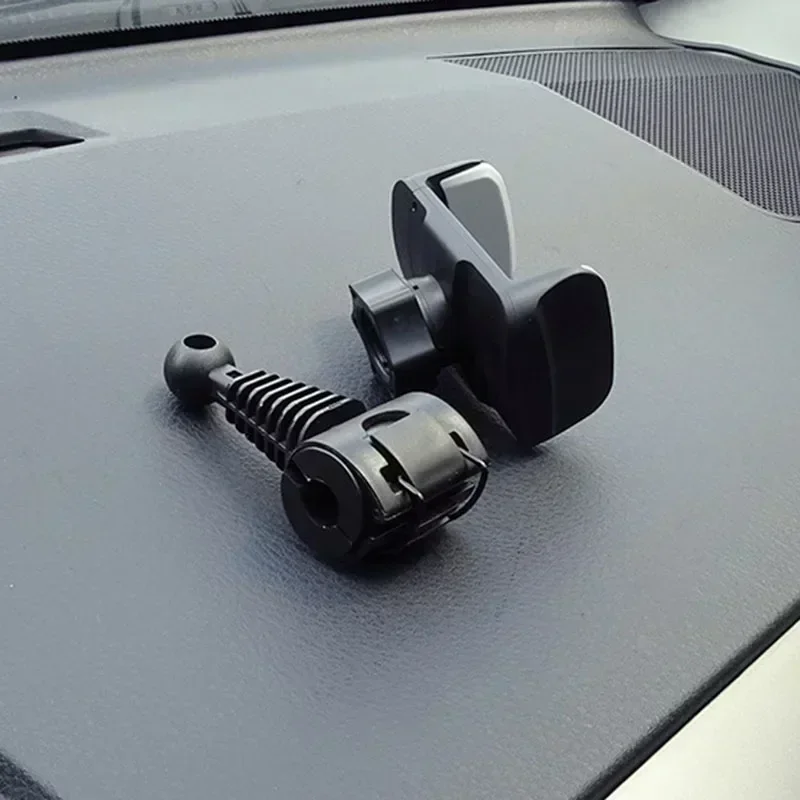 Cell Phone Holder for Microphone Stand 360° Swivel Adjustable Smartphone Clamp Mount in Car Back Seat Headrest Support Bracket - view 5