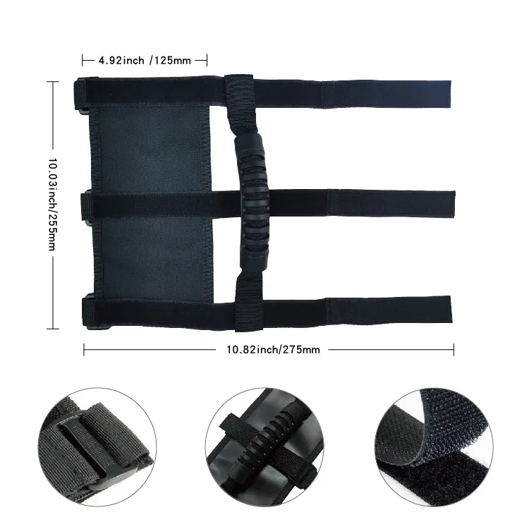 لمقبض جيب رانجلر لتعديل المركبات على الطرق الوعرة، ومقبض المظلة الداخلية، ومقبض الإصدار الواسع، ومقبض الإمساك