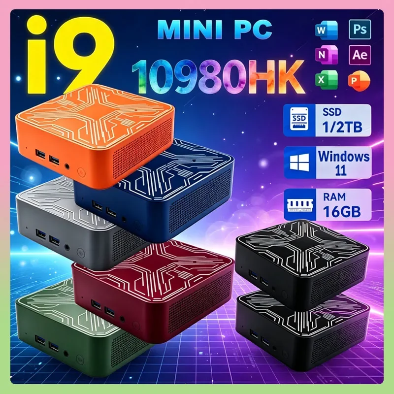 2026年新型-windows-11-ミニpc-intel-i9-10980hk-ミニpc-コンピューター-ssd-m2-1tb-2tb-ram-16gb-wifi-6-bt52-ミニデスクトップ