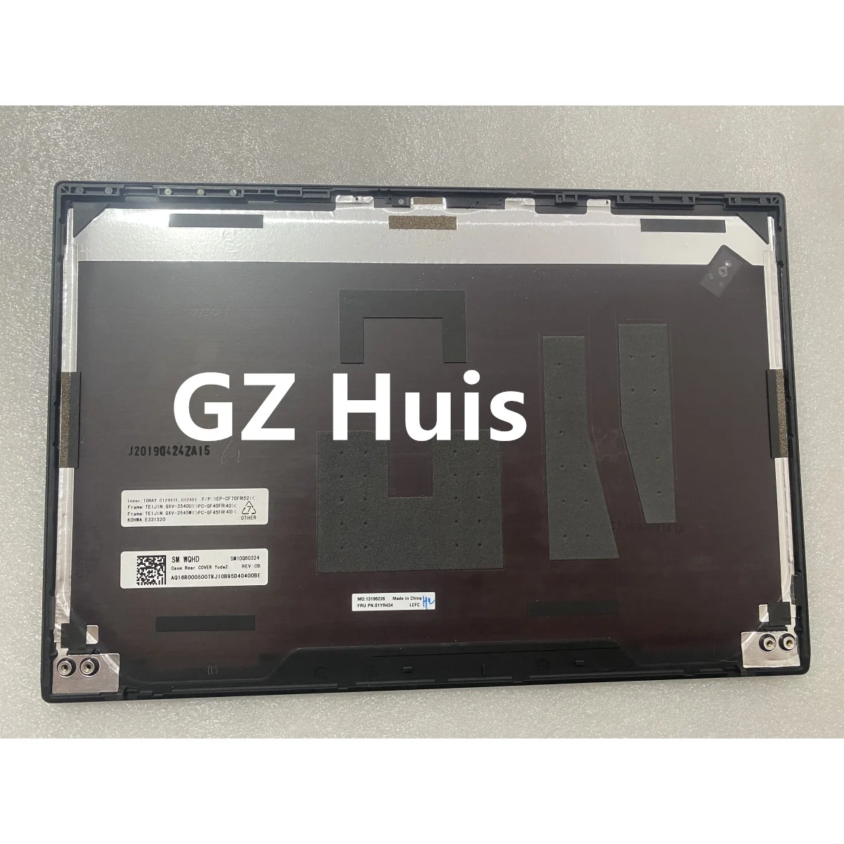 New and Original for Lenovo ThinkPad X1 Carbon 6th LCD Rear Back Cover RGB WQHD 01YR434