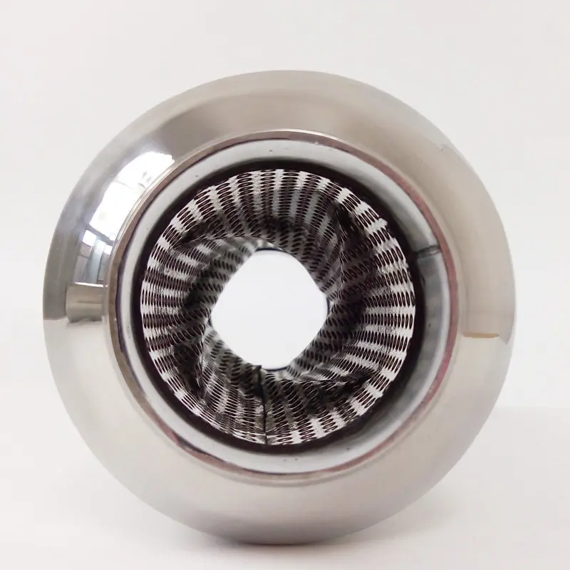 For Car Repair Drum Exhaust Pipe Modified Valve, Spiral Vortex Drum