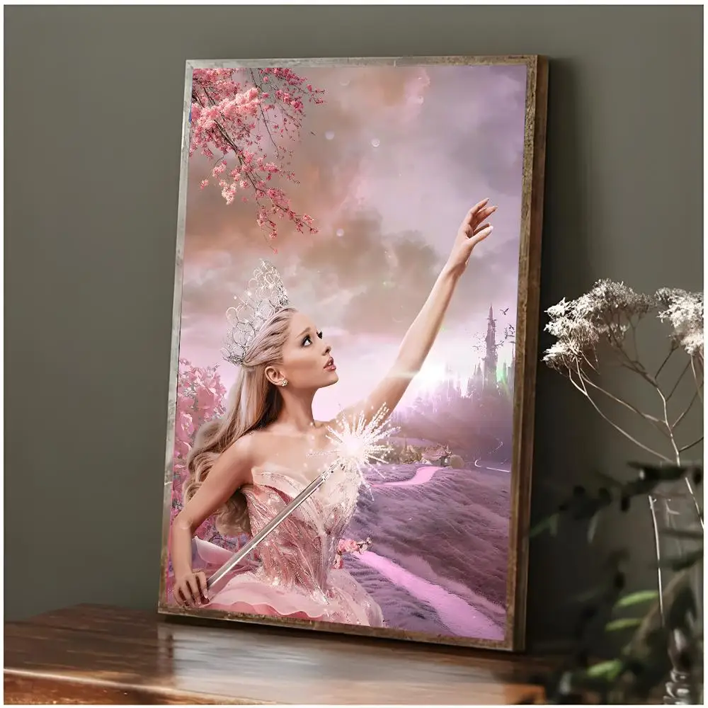 Pop Celebrity A-Ariana Grande Poster Modern Wall Art Bedroom Living Room Print Unframed