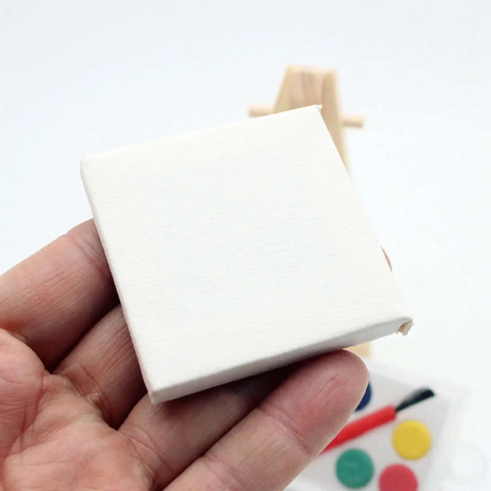 

3xPainting Tool Set Scene Props Doll House Decor Realistic Dollhouse Furniture