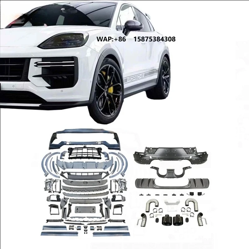 Upgrade  Turbo GT PP Material Body Kit for   Coupe 9Y0.2 Front Bumper Lip Side Skirts Rear Diffuser Parts