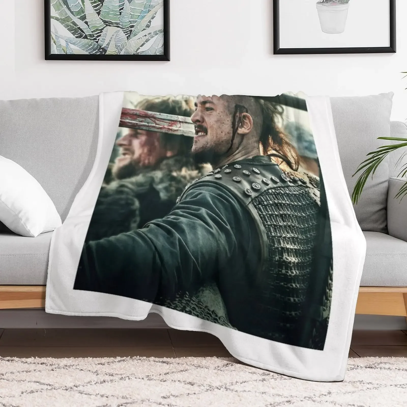 Uhtred of The Last Kingdom Throw Blanket Reusable Durable Soft Blanket for All Seasons