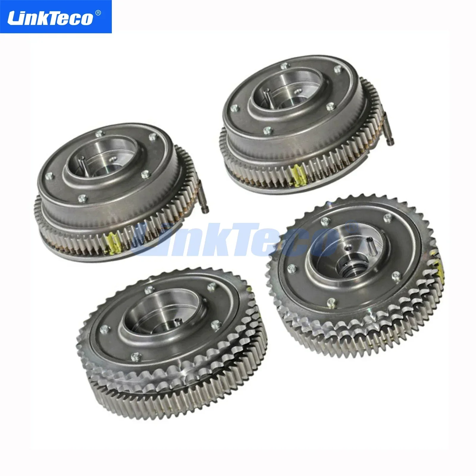 4pcs Camshaft Adjusters Exhaust Intake L+R VVT gears For Mercedes Benz M272 M273 3.5L 5.5L 4.6L V6 V8 A2720505247 A2720505347