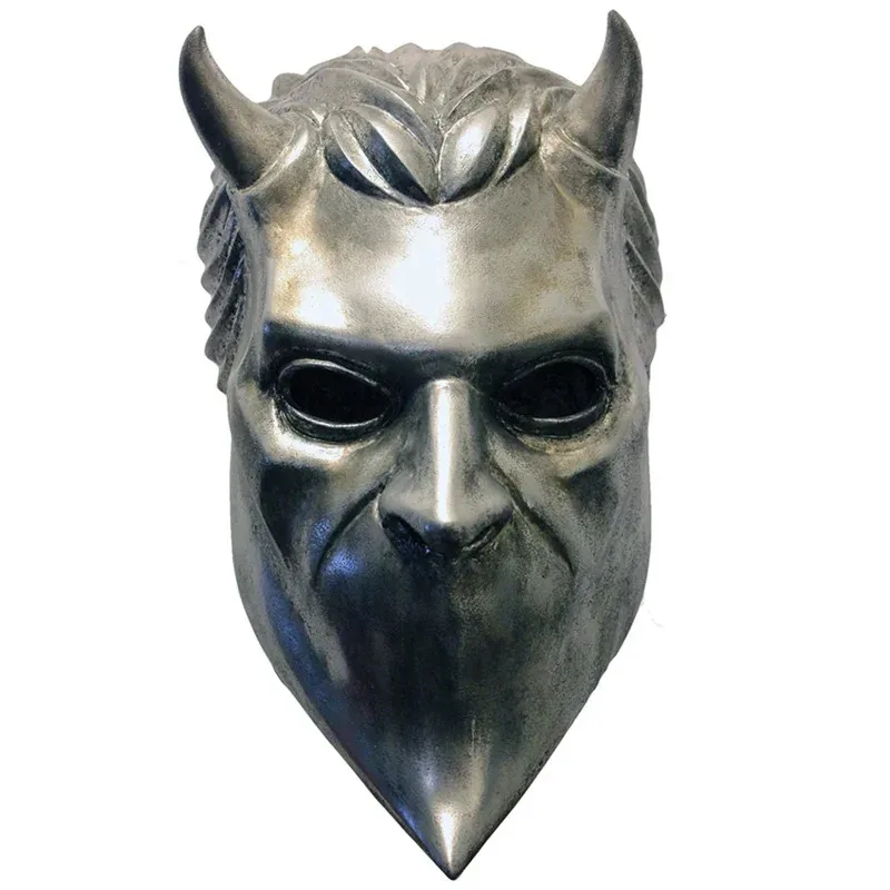 CyGhost B.C روك رول مجهول الغول الفرقة Grucifix بابا إميري الكبار اللاتكس خوذة لكامل الوجه قناع أزياء الهالوين التأثيرية MD71