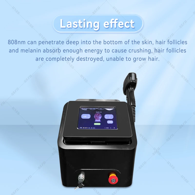 Best 3000w Ice Platinum 808nm Diode Laser Hair Removal Machine 755 808 1064 Remove Hair Epilation Laser Hair Removal