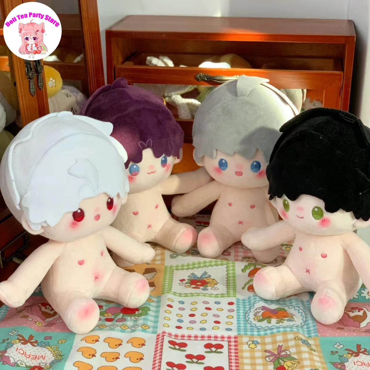 

Game Love and Deepspace Rafayel Xavier Sylus Sylus 20CM Sitting Posture Cotton Doll Body Plush Idol Figures Toys Gift