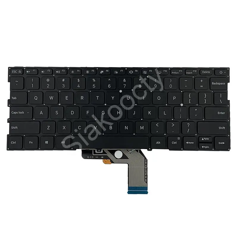 NEW English keyboard For Xiaomi MI Air 13.3 inch 9Z.ND7BW.001 laptop English keyboard Backlit  Black