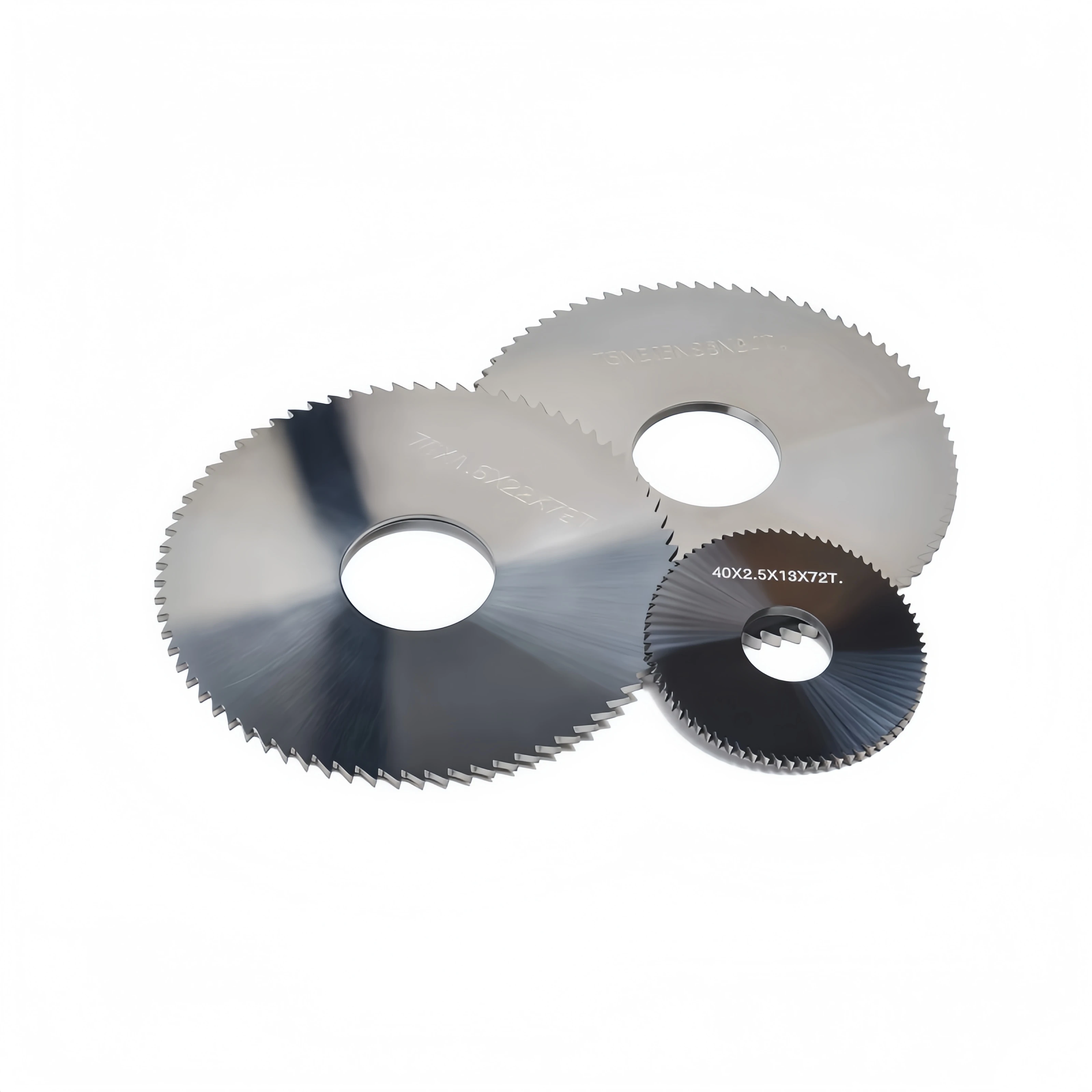 40mm Tungsten Carbide  Slotting Circular Milling Cutter Metal Processing Circular Serrated Blade Metal PVC Cutting Saw Blade