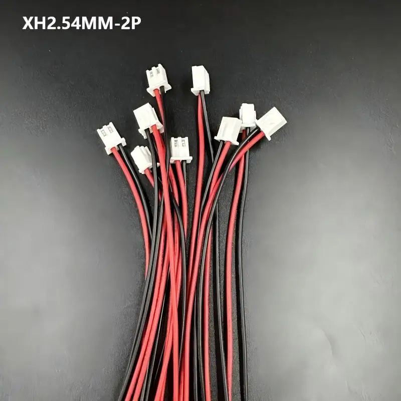 10 قطعة/المجموعة Jst موصل 2Pin Jst SH1.0mm/1.25 مللي متر/ZH1.5mm/PH2.0/XH2.54 محطات العقص مع كابل الأسلاك النحاسية PH2.0 موصلات