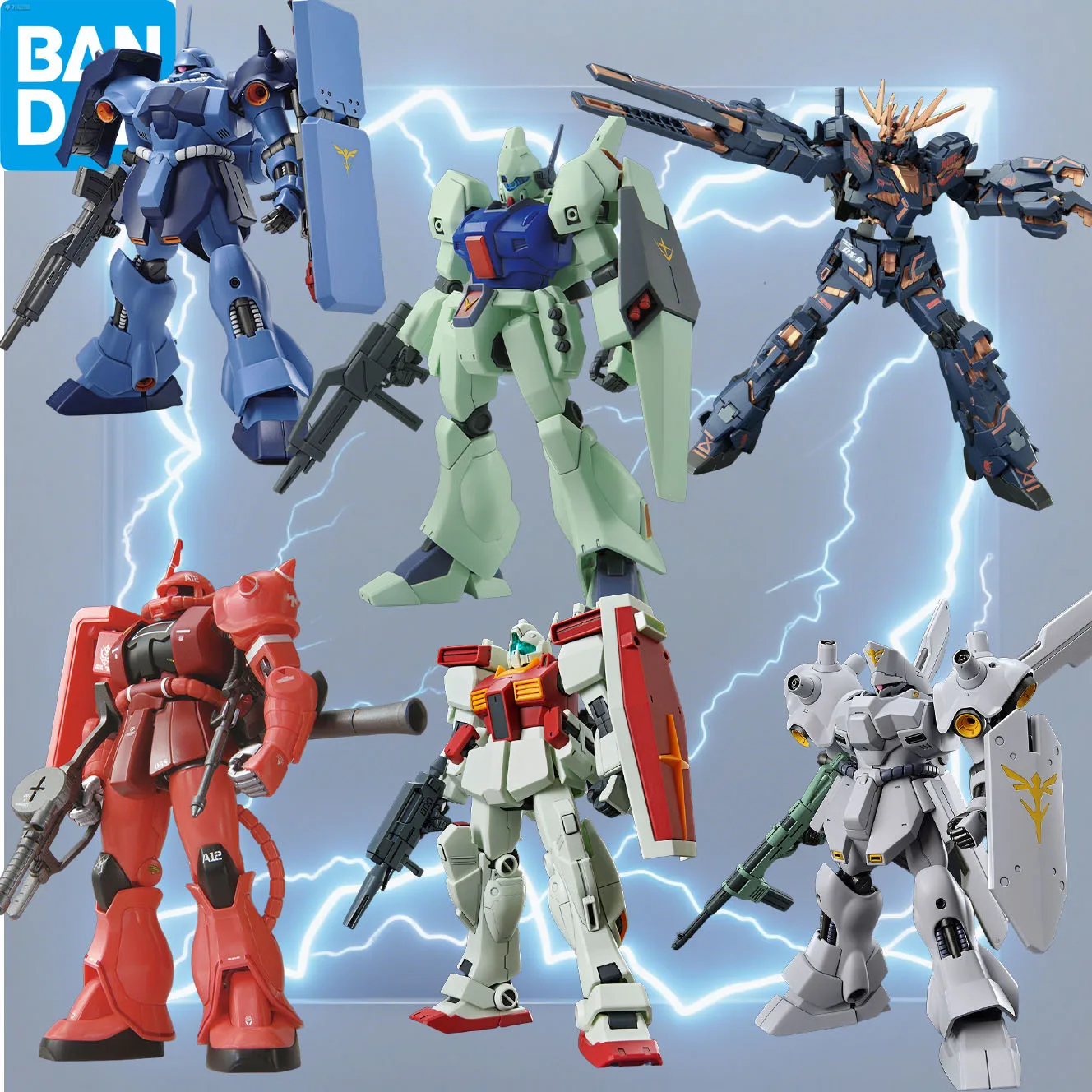

Bandai Original GUNDAM MSN-03-2 PSYCHO DOGA ZGMF-X42S DESTINY GUNDAM Anime Action Figure Assembly Model Toys