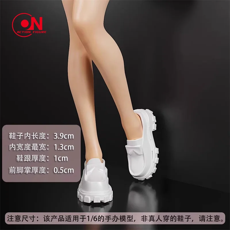 1/6 مقياس الإناث الصلبة ومختلط الألوان حذاء بدون كعب جوفاء الأحذية البلاستيكية نموذج صالح 12 ''أنثى الجندي عمل الشكل الجسم #6