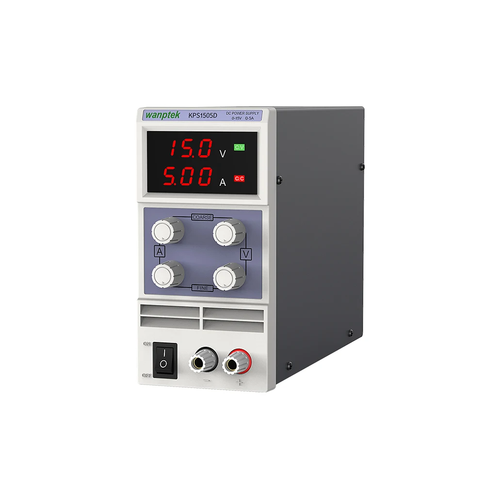 

15V 5A DC Regulated Power High Precision Adjustable Supply Switch Power Supply Maintenance Protection Function KPS1505D