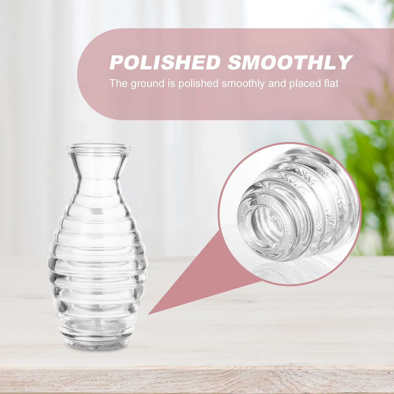 

3Pcs Glass Diffuser Bottles Wide Mouth Opening for Essential Oils Aromatherapy Jars Home Decor Fragrance Release