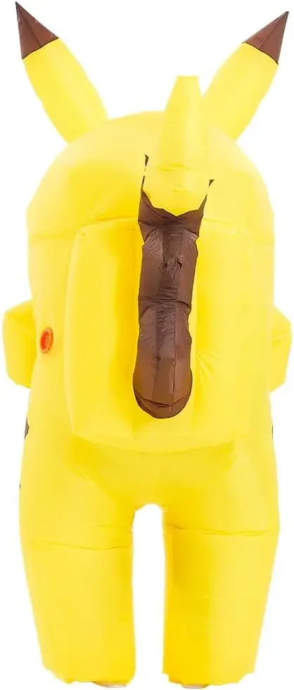 Miniso Adults Yellow Pikachu Inflatable Costume For Adult Funny Inflatable Halloween Costumes Astronaut Inflable Costume - Image 3