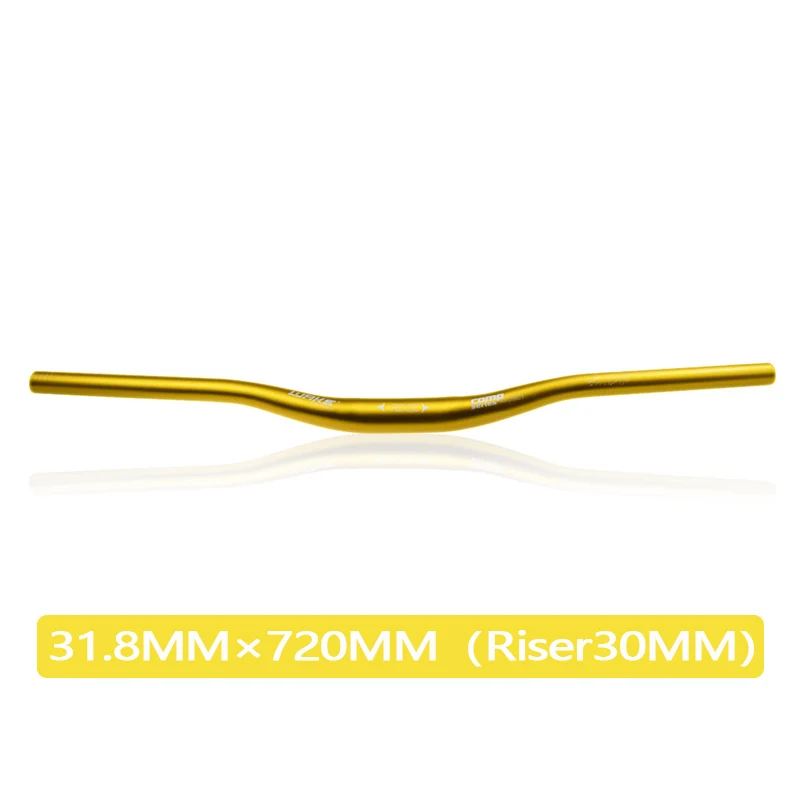 WAKE 31.8MM Fietsstuur Aluminium Alloy Bike Riser Bar 720/780mm Ultralicht Fietsstuur voor MTB Racefiets Stuur