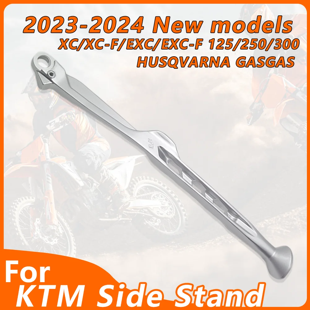 Motocross Motorcycle Kickstand Side Stand Footrest Bracket For KTM EXC XCW XCF HUSQVARNA FE TE TX GASGAS EXF 125 250 300 350 450