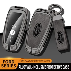 Zinc Alloy Car Remote Smart Key Case Cover For Ford Raptor F150 Remote Control Protector For Ford F-150 RAPTOR Auto Accessory