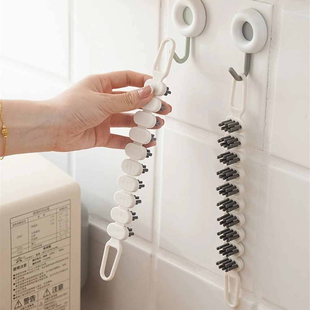 Multifunctional Brush Convenient Multifunction Innovative Portable Tool Bendable Crevice Brush Flexible Bendable Useful Clean