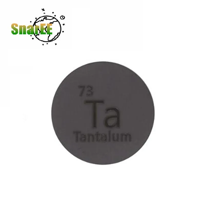 Tantalum Metal Wafer Ta Element Periodic Table Of Elements Element Collection  Indium Target  Chemical Element