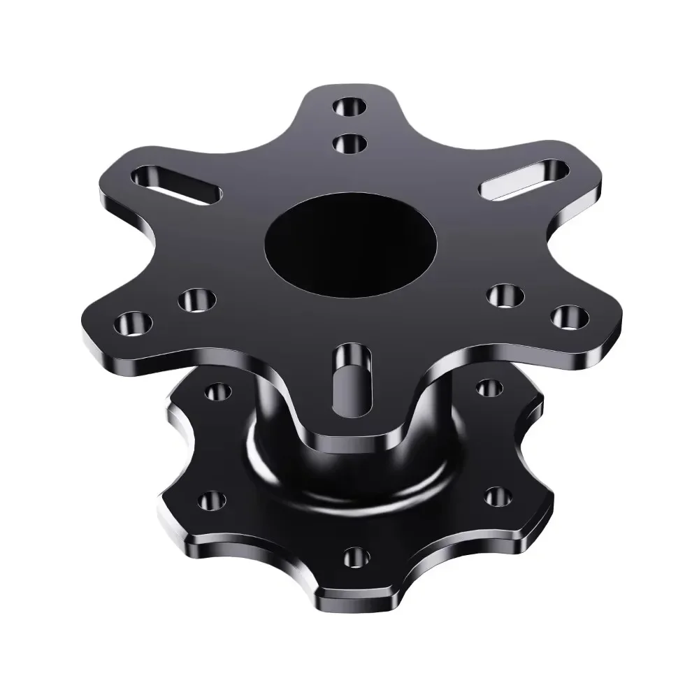 PXN Z QS Quick Release Adapter CNC Aluminum Alloy Anodized for GT ONE Wheel 50 70mm Direct Drive Base Racing Simulator