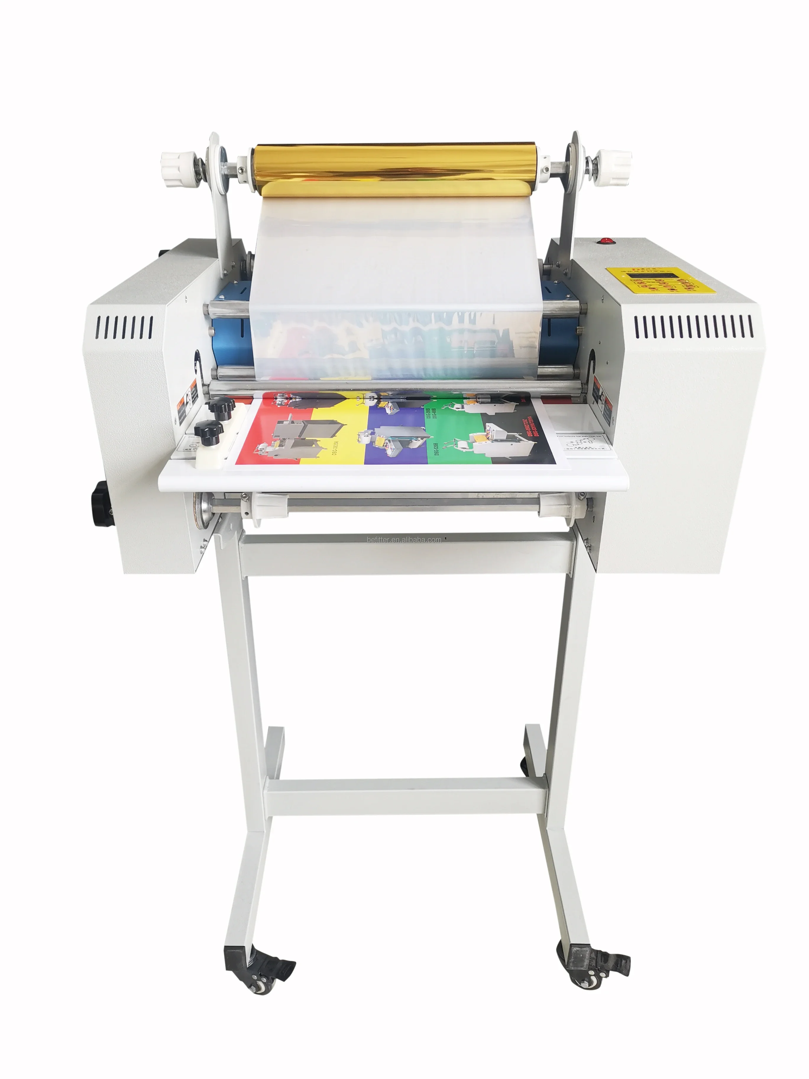 

GF-360 Digital Heated Roll Laminator Machine Multifunction 3-in-1 A4/A3 Pouch Laminator with Hot Foil Sleek for Office Use