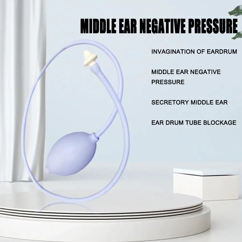 Ear Pressure Reliever Purple Eustachian Tube Unblocker Health Pressure Relieve Care Earache Ear Tinnitus Balancing to Ear E7M4