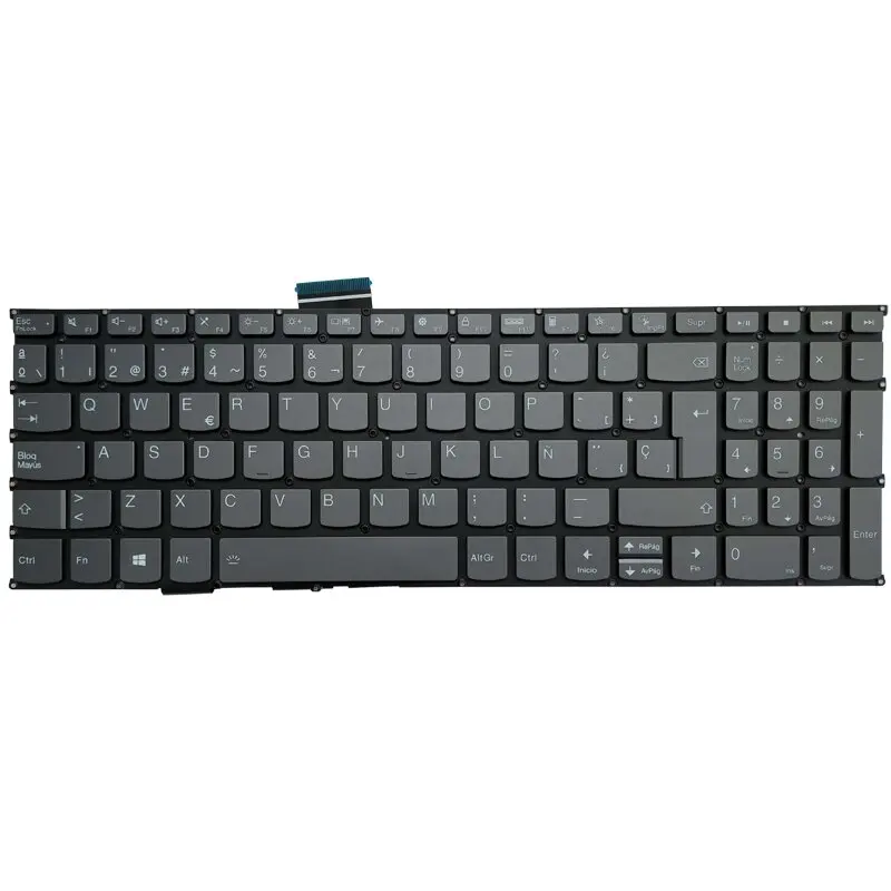 Mới Backlit Tây Ban Nha Bàn Phím Dành Cho Laptop Lenovo Ideapad 5 15IIL05 15ARE05 15ITL05 5-15IIL05 5-15ITL05 Ideapad 3-15ITL6 3-15ADA6 3-15ALC6